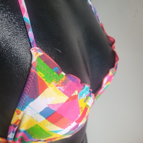Bswim Bikini Swimsuit Multi Colored L - Picture 6 of 9